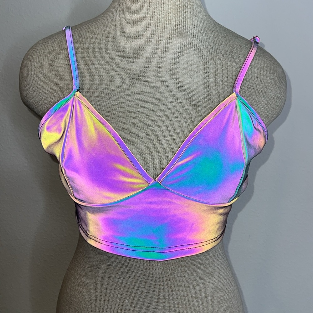 Iridescent Bra Top - Picture 3 of 5